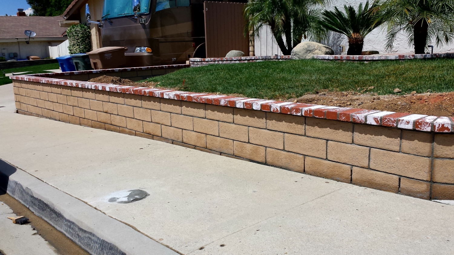 Block and retaining wall in Ventura County